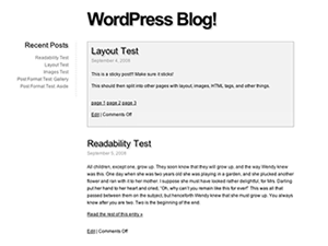 Wordpress theme Fiver