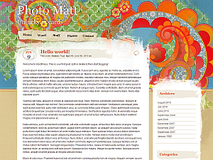 Wordpress theme Matala