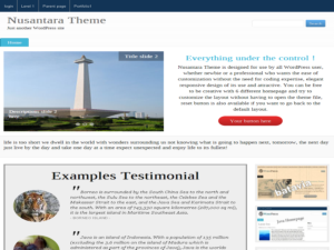 Nusantara Theme is designed for use by all wordpress user with drag and drop element, whether newbie or a professional who wants the ease of customization without the need for […]