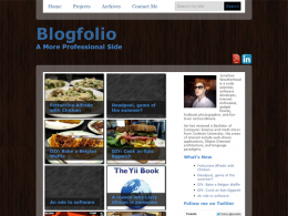 Blogfolio