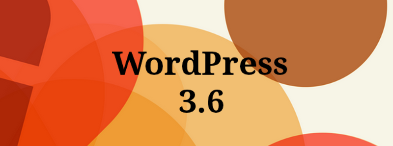 WordPress 3.6 y Twenty Thirteen ya disponibles